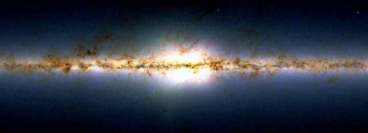 Infared View Towards The Center Of Our Galaxy