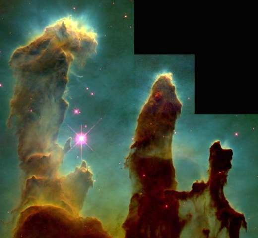HST image of the Eagle Nebula